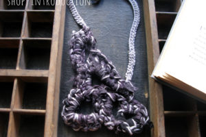 Crochet necklace | shop introduction