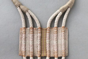 lesh-studio woven rope necklace