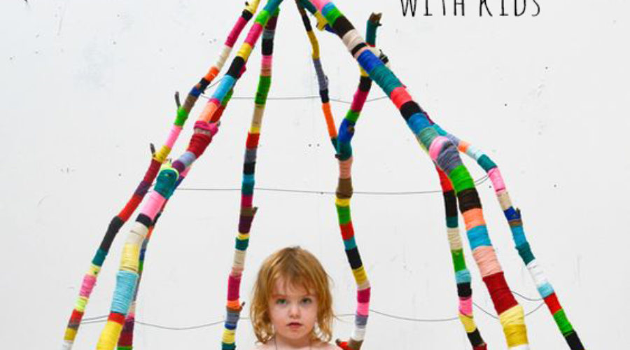 Yarn wrapped sticks tent