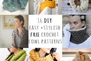 16 free crochet cowl