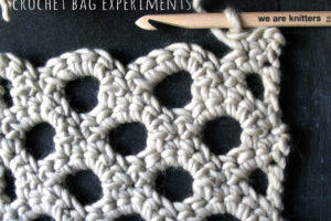 Crochet bag experiments